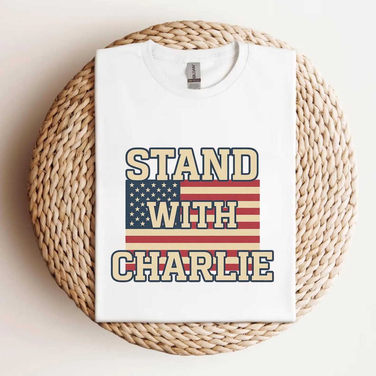 Stand With Charlie Kirk Shirt