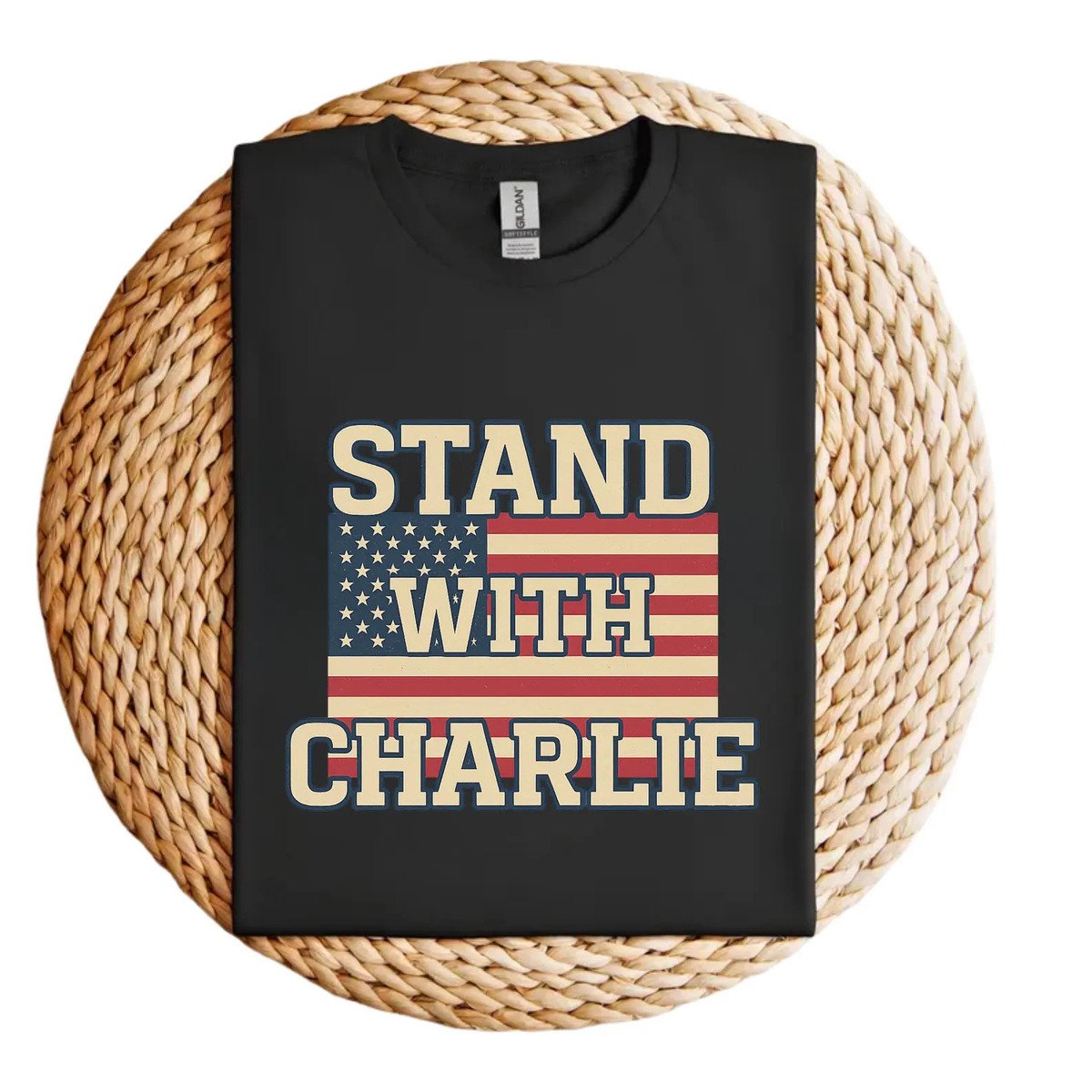 Stand With Charlie Kirk Shirt