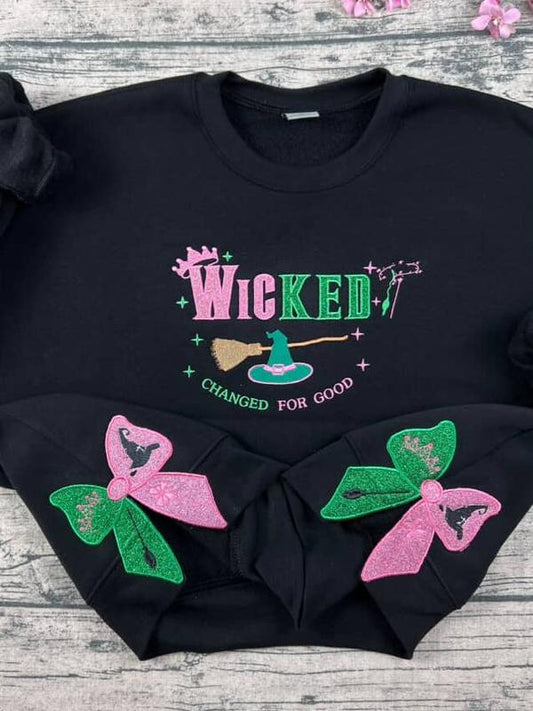 Wicked Embroidery Sweatshirt