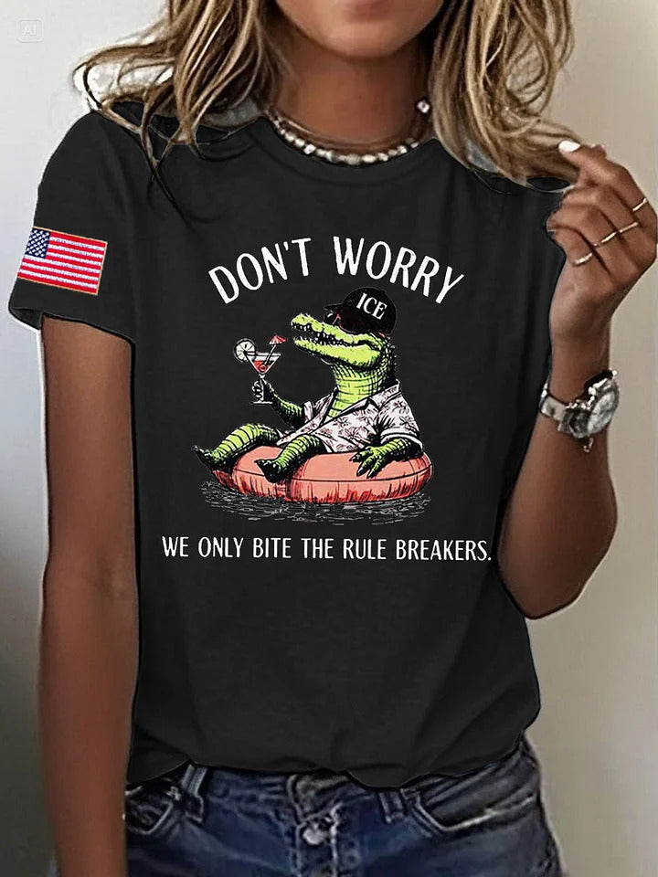 Alligator Alcatraz Funny Florida Everglades T-shirt