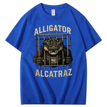 Alligator Alcatraz Tee – Funny Everglades Parody Shirt