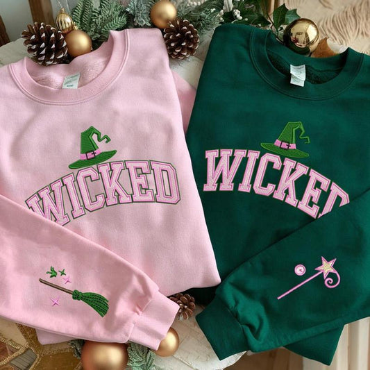 Embroidered Side Bow Sweatshirt, Hoodie