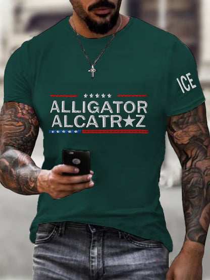 Alligator Alcatraz Funny Florida Everglades T-shirt