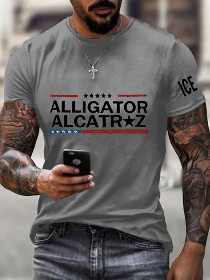 Alligator Alcatraz Funny Florida Everglades T-shirt