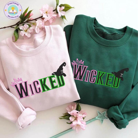 Embroidered Side Bow Sweatshirt, Hoodie