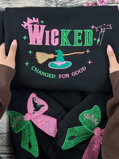 Wicked Embroidery Sweatshirt