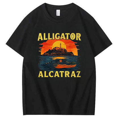 Alligator Alcatraz Tee – Funny Everglades Parody Shirt