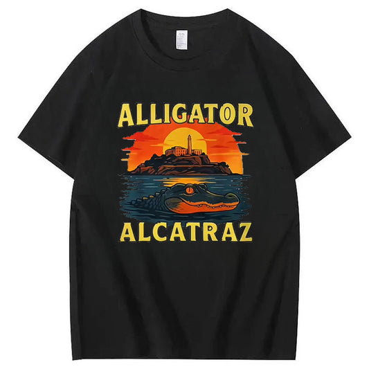 Alligator Alcatraz Tee – Funny Everglades Parody Shirt