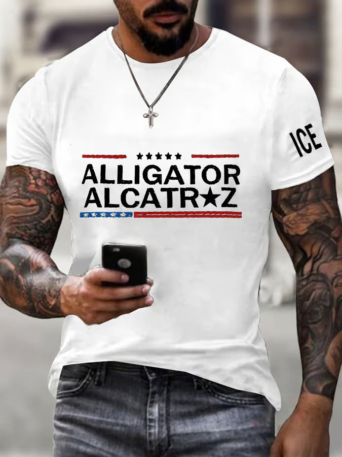 Alligator Alcatraz Funny Florida Everglades T-shirt