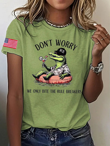 Alligator Alcatraz Funny Florida Everglades T-shirt