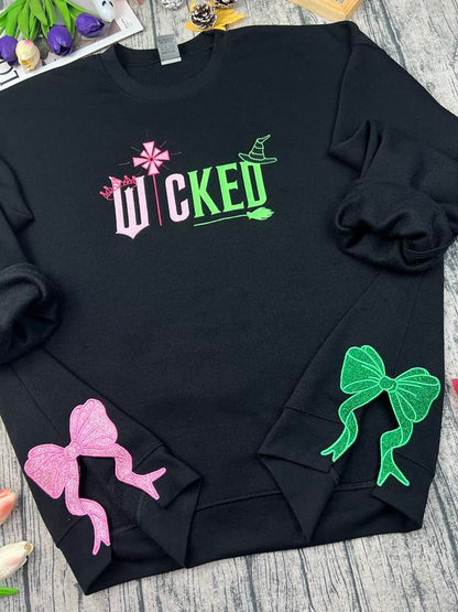 Wicked Embroidery Sweatshirt