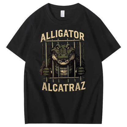 Alligator Alcatraz Tee – Funny Everglades Parody Shirt