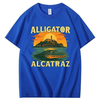 Alligator Alcatraz Tee – Funny Everglades Parody Shirt