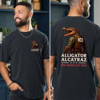 Alligator Alcatraz Funny Florida Everglades T Shirt