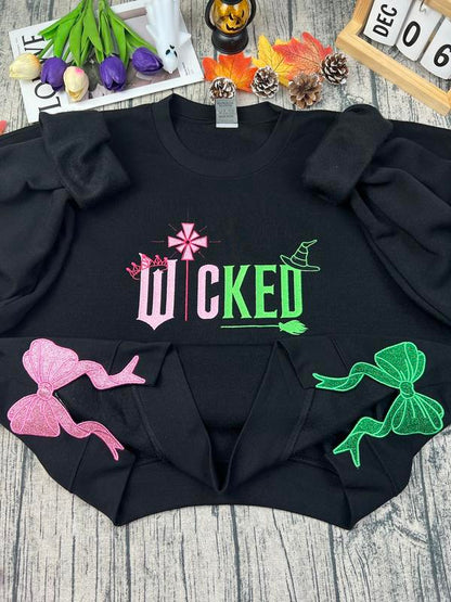 Wicked Embroidery Sweatshirt
