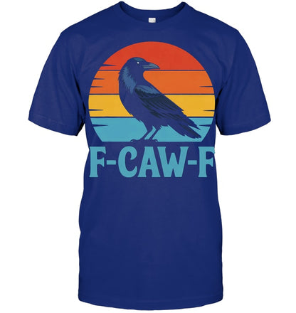 Retro Black Bird Crow Funny Crow Lover T Shirt