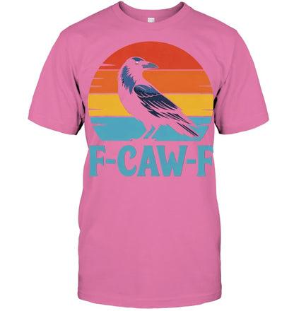 Retro Black Bird Crow Funny Crow Lover T Shirt