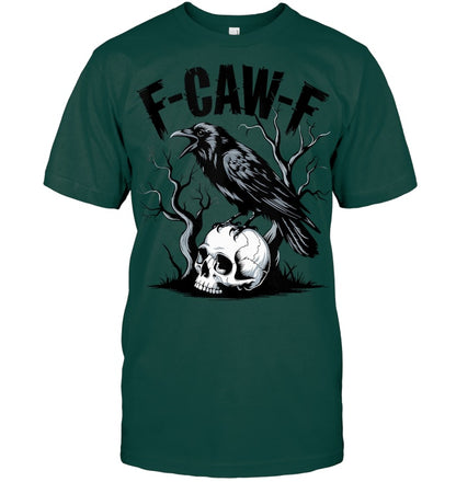 Black Crow, F Caw F Funny Black Bird Tank Top