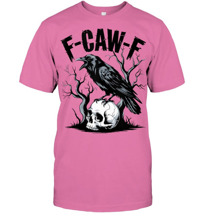 Black Crow, F Caw F Funny Black Bird Tank Top