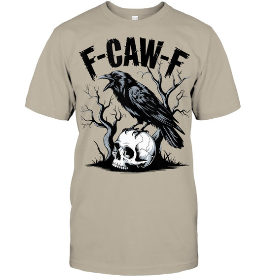 Black Crow, F Caw F Funny Black Bird Tank Top