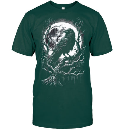Black Crow Raven Bird T Shirt