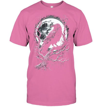 Black Crow Raven Bird T Shirt