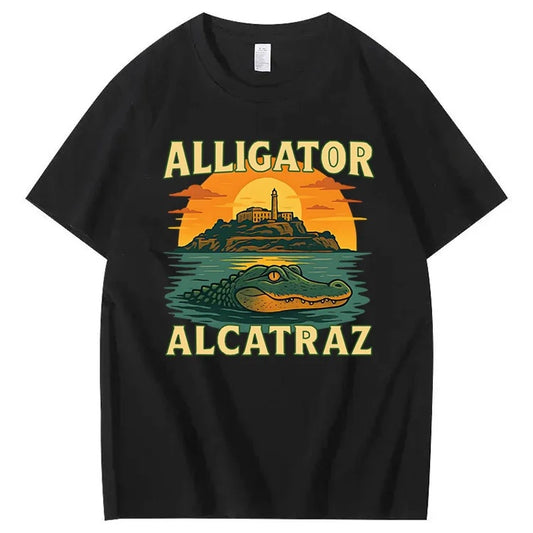 Alligator Alcatraz Tee – Funny Everglades Parody Shirt