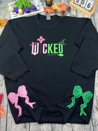 Wicked Embroidery Sweatshirt