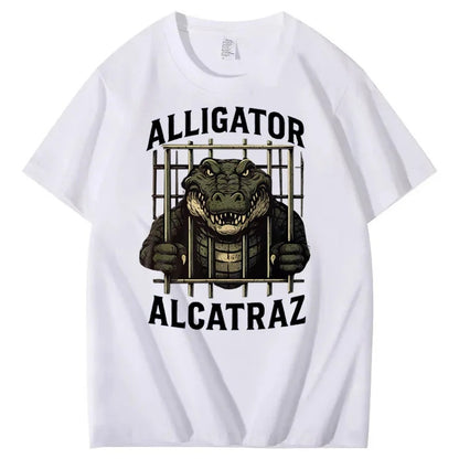 Alligator Alcatraz Tee – Funny Everglades Parody Shirt