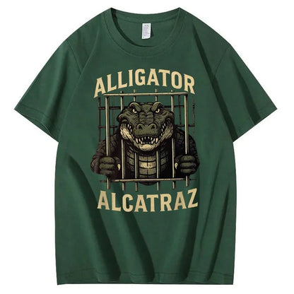 Alligator Alcatraz Tee – Funny Everglades Parody Shirt