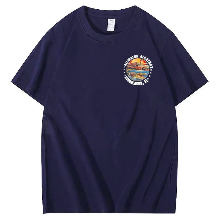 Alligator Alcatraz Tee – Funny Everglades Parody Shirt