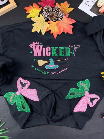 Wicked Embroidery Sweatshirt