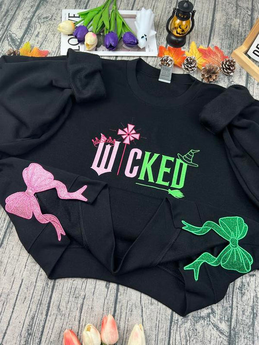 Wicked Embroidery Sweatshirt