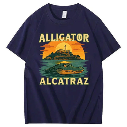 Alligator Alcatraz Tee – Funny Everglades Parody Shirt