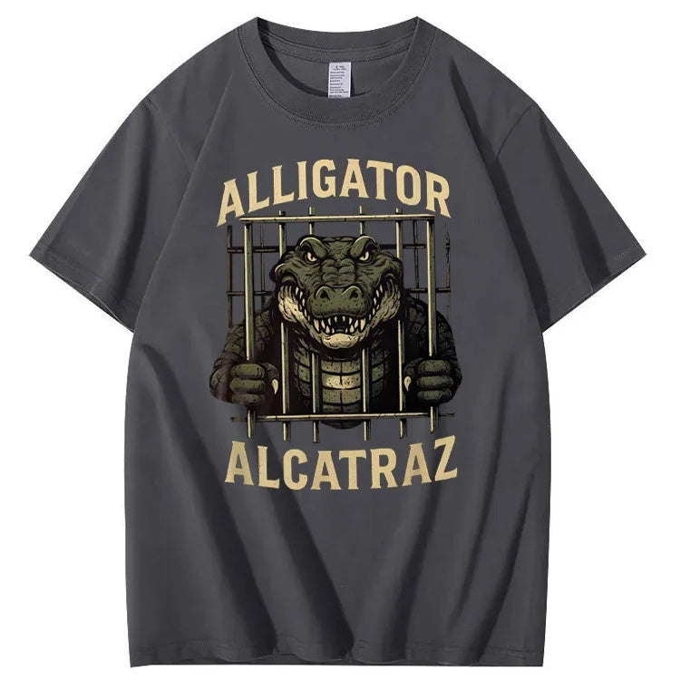 Alligator Alcatraz Tee – Funny Everglades Parody Shirt