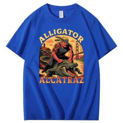Alligator Alcatraz Tee – Funny Everglades Parody Shirt