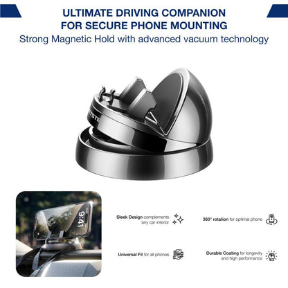 GADGETSTE® 360° PROGRIP UNIVERSAL CAR PHONE MOUNT