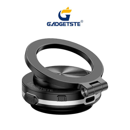 Gadgetste® FlexiGrip 360° – Electric Magnetic Turntable Mount